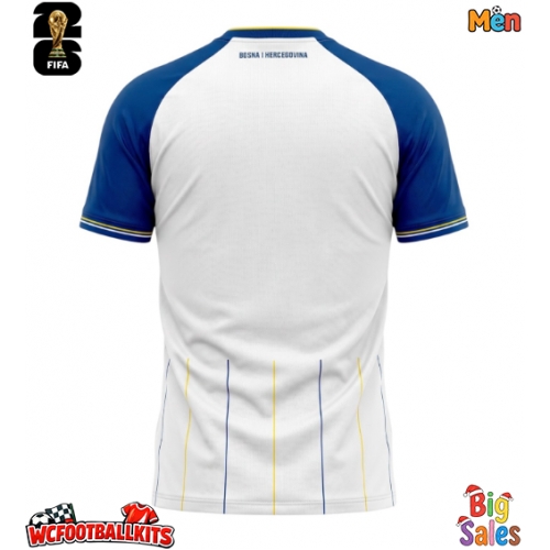 Bosnia and Herzegovina Replica Away Stadium Shirt World Cup 2026 Short Sleeve